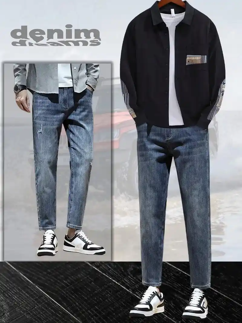 长裤 裤子 牛仔裤 1242_1660 竖版 竖屏