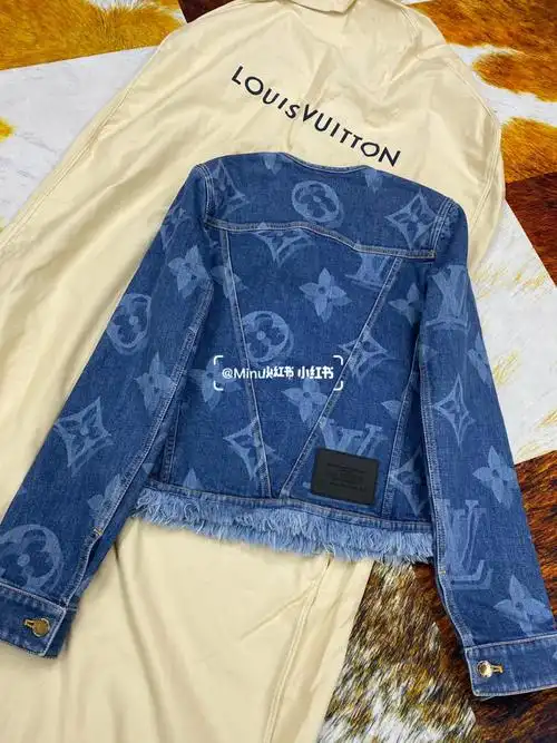 路易威登 louis vuitton 印花牛仔外套_路易威登怎么样_牛仔服_lv