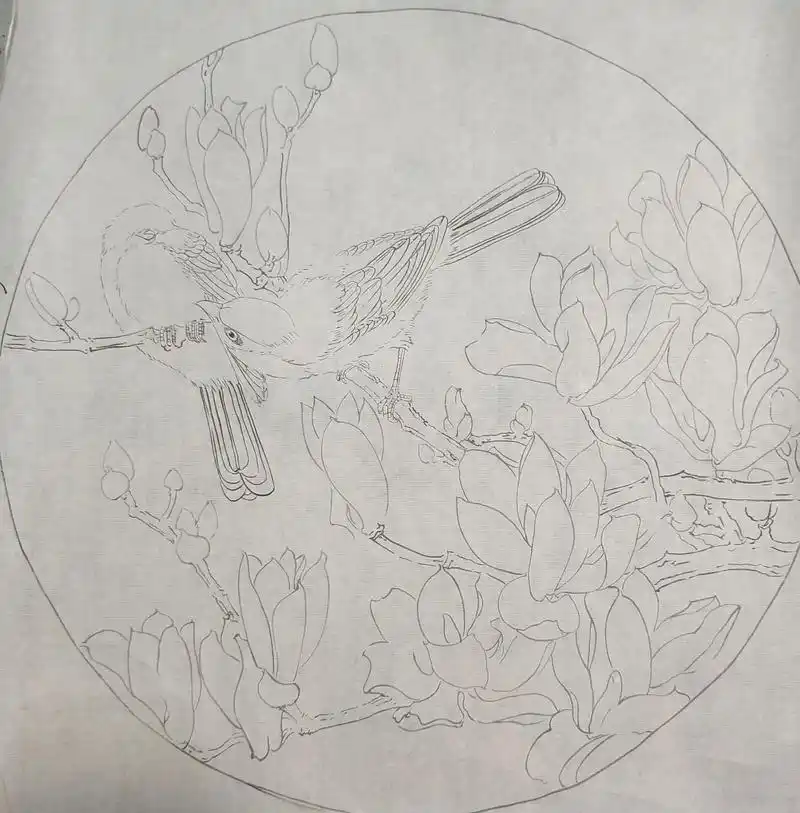 工笔画    好的作品都是有灵魂的  - 抖音