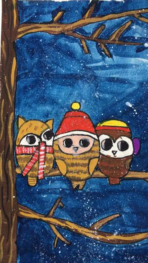 神墨绘画引领儿童绘画构形美,色彩美,创意美,提升儿童想象力,创造力