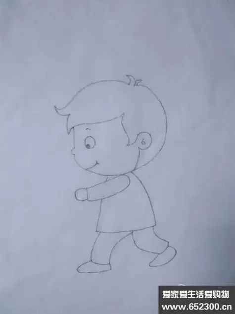 幼儿简笔画人物侧面 简笔画图片大全-蒲城教育文学网