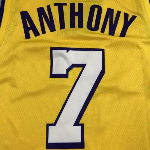 湖人安东尼复古黄球衣 xs【图片 价格 品牌 报价】-京东