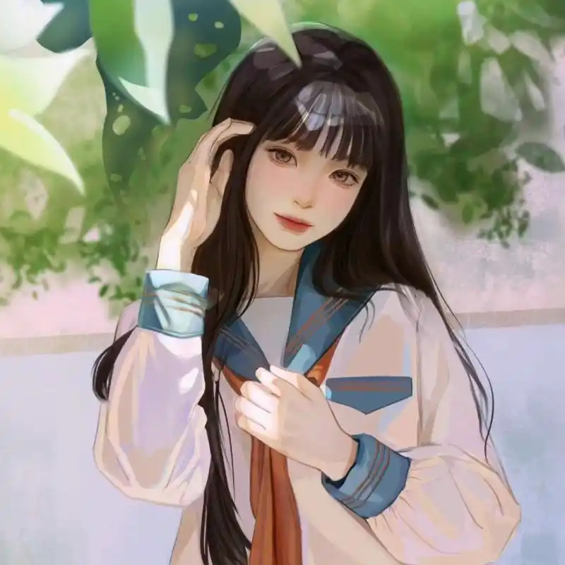 小清新动漫女头