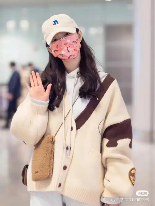 女明星素颜全身照