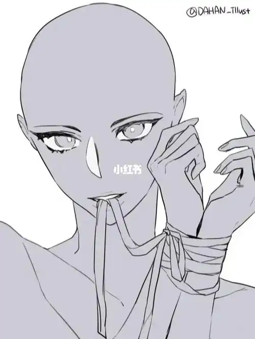 板绘素材病娇向你是我的