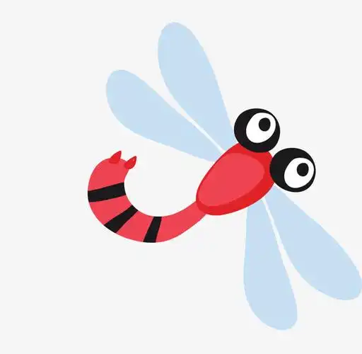 矢量蜻蜓素材
