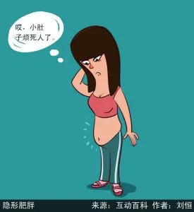 腰粗屁股大要警惕"隐形肥胖" 减肥不能饿肚子