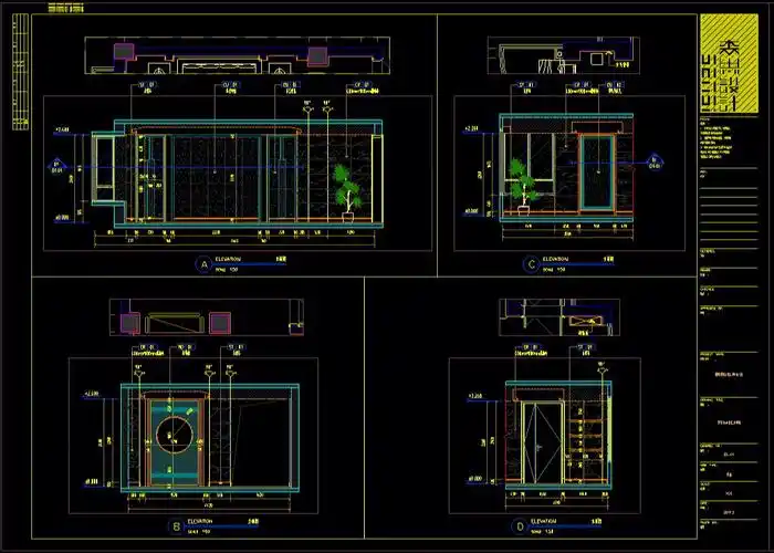 家装施工图案例