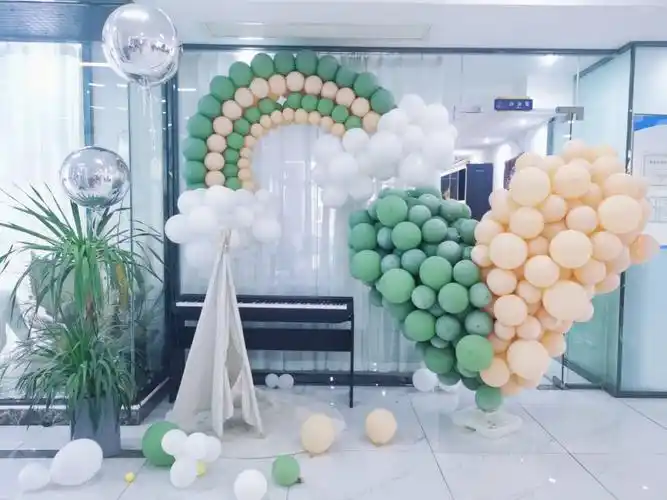 气球场景布置培训蜀国之声