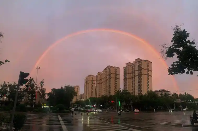 所有人都只注意天上的彩虹,却没有人注意到地上也有彩虹,愿世间美好与