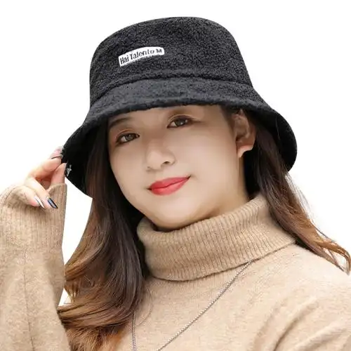 大头mm冬季适合胖脸圆脸大脸秋冬毛秋冬羊羔帽子