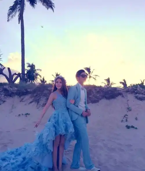 周杰伦昆凌婚纱照