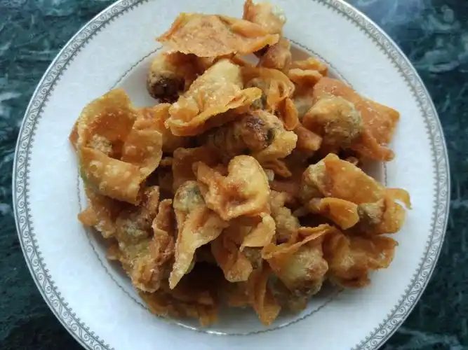 今日美食特色莆田菜之干炸扁食