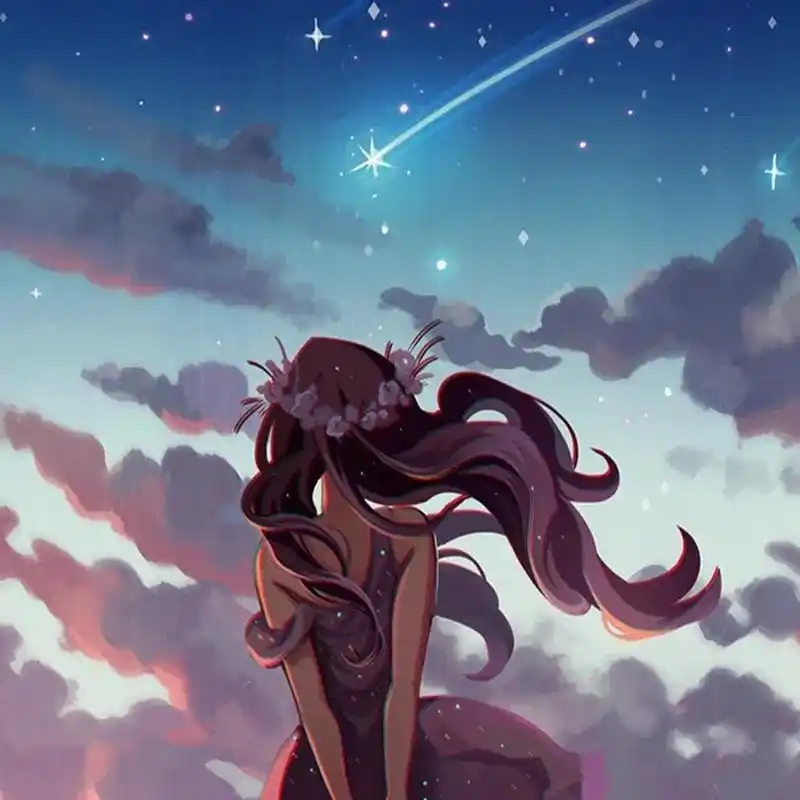 女生头像|好看的背影女生动漫头像唯美94 提供一组高清女生动漫头像