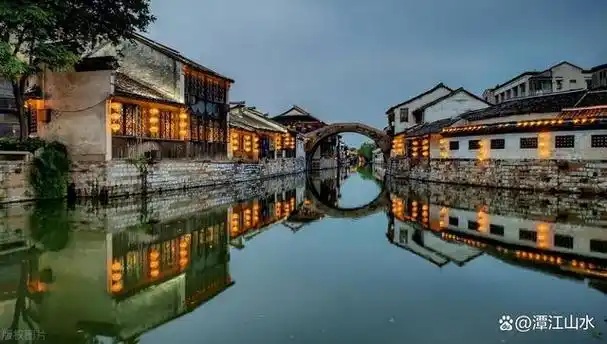 依水而建的民居无不体现出了厚重的文化底蕴,浓浓的江南水乡风味,吸引