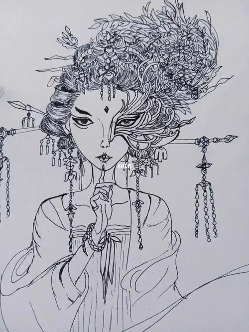 细节比较难画足以证明控笔的重要性