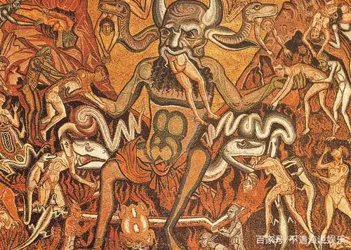 "犹大在地狱中被撒旦吞食掉"