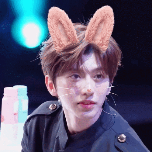 200311当蔡徐坤被加上各种特效长这么可爱很容易被拐走的