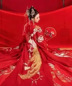 会当凌绝顶商贸淘宝十三余红色嫁衣汉服婚服女魏晋武侠古装仙气古风