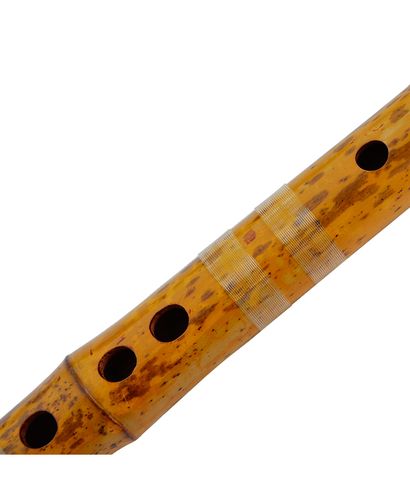 笛子玉屏箫笛梅鹿湘妃竹考级乐器曹俊亲自然花斑笛子