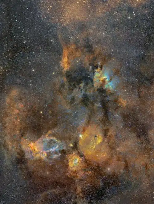 纤毫毕现:一张12年才完成的银河全景图