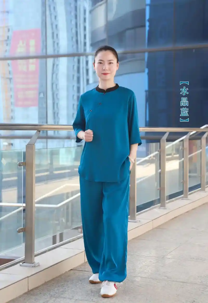 上新了,夏天必备单品,透心凉,心飞扬#太极服 #太极拳 #新 - 抖音