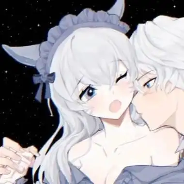 动漫男女头像情侣拥抱接吻 动漫头像图片大全 -【爱个性】