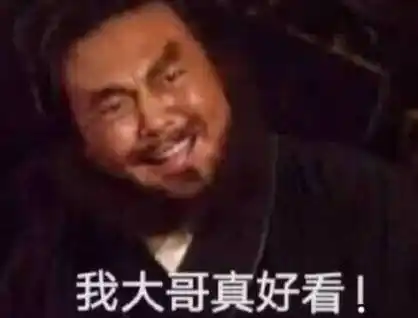 我大哥真好看!(张飞表情包)_张飞_好看_大哥表情