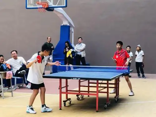 园洲中心小学2020年"星州杯"小学生乒乓球比赛