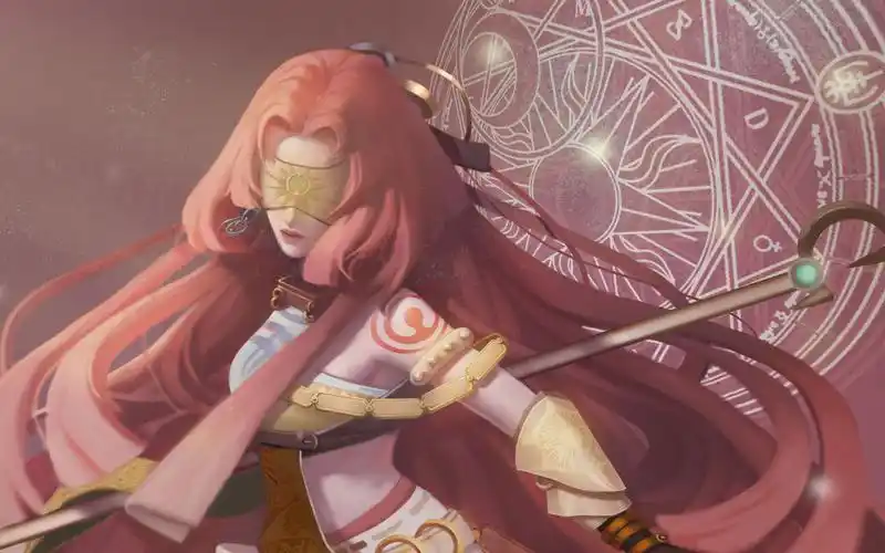 决战平安京泷夜叉姬绘画板绘