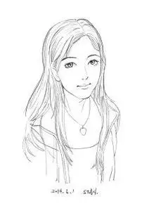 护士肖像画简笔画