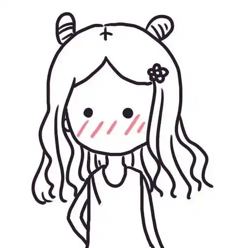 漫画简笔画 漫画简笔画人物少女