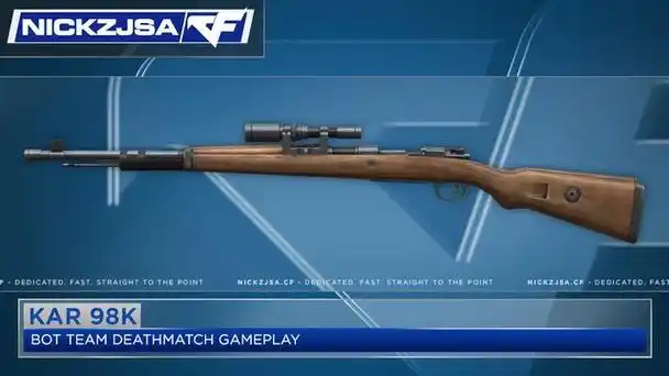 没错!它就是这次更新的新gp狙击枪!毛瑟kar98狙击步枪!