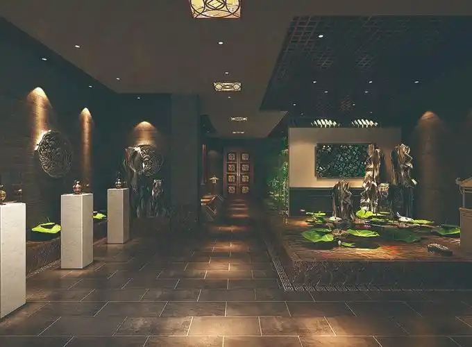 看上乘中式会所设计勾勒出东方意趣