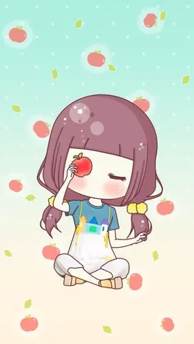 小琢,卡通,壁纸,头像,手绘,q版,插画,原创,唯美,梦幻,小清新