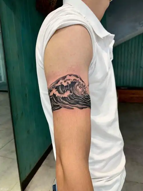 臂环_纹身图案手稿图片_肖邦的纹身作品集