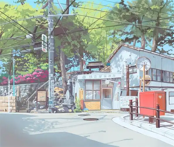 12款日本街道水彩插画 - 知乎
