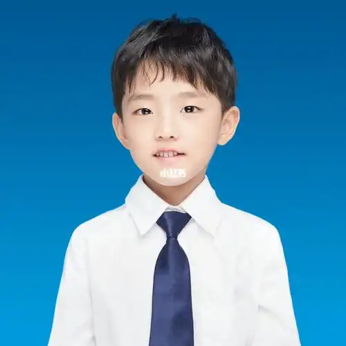 海马体儿童证件照