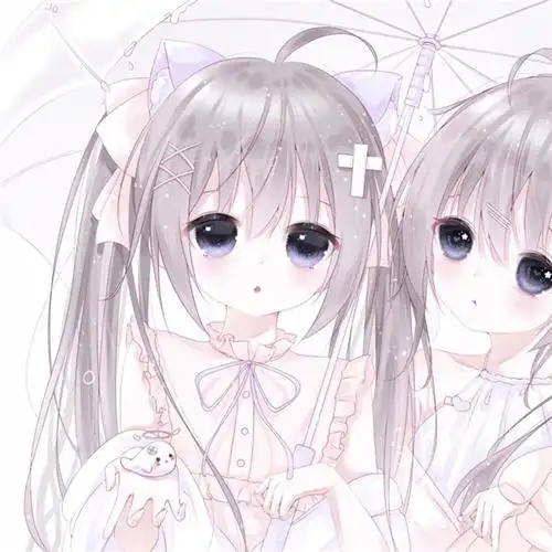 卡通动漫闺蜜头像双人二人可爱26张_闺蜜姐妹女生头像_头像屋