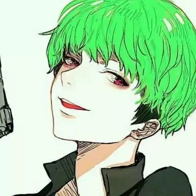 绿头发动漫头像高清男 二次元绿色头发男生头像 - 动漫头像 - 潮人