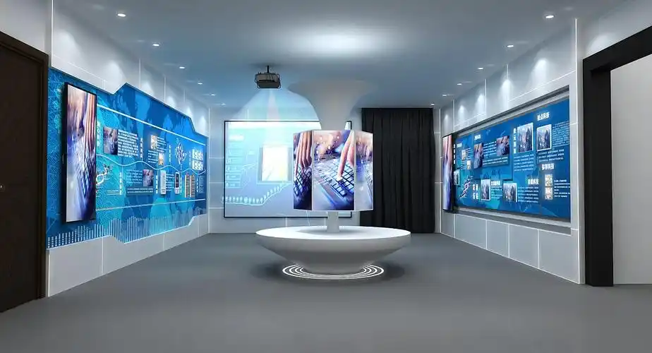 三面墙的展厅_艺泽设计工作室-站酷zcool