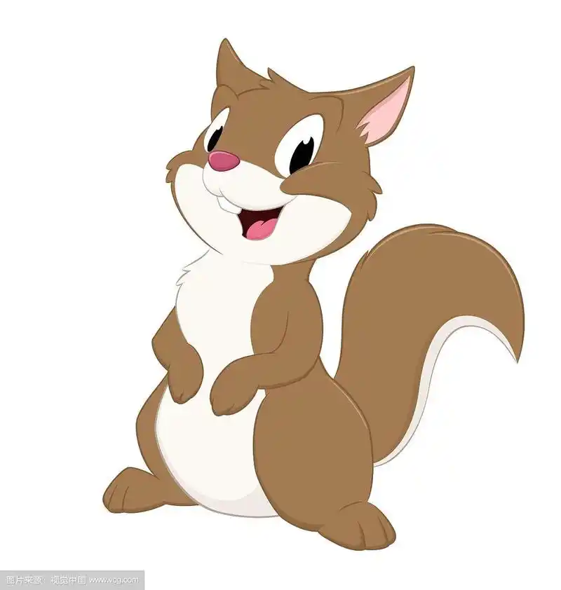 卡通松鼠