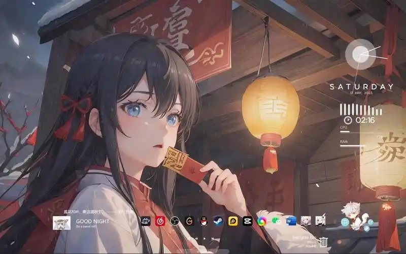 【4k】高质量二次元动态壁纸推荐 #90 丨 4k 60fps 动漫 游戏 【wall