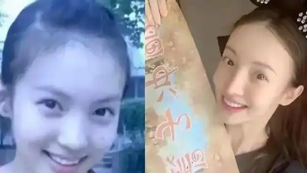 满脸"科技感"让观众无法代入,有些网友扒出了金晨刚上大学那会的照片