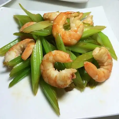 芹菜炒虾仁