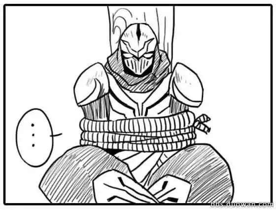 lol人物简笔画劫