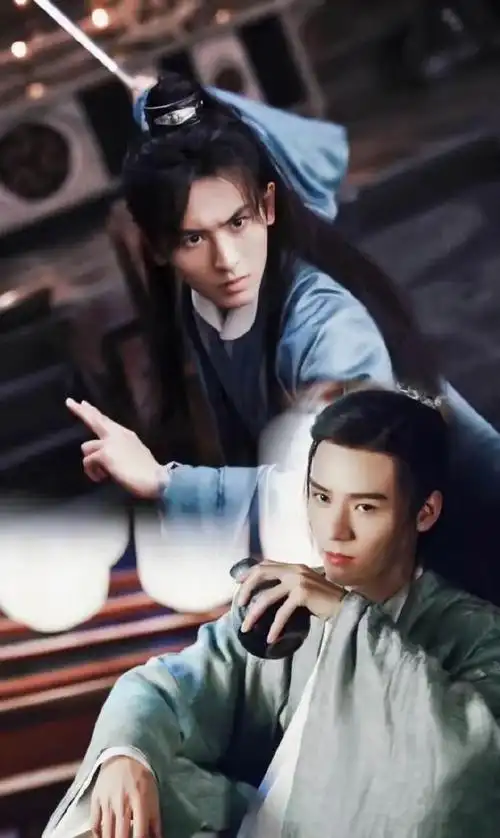 山河令cp图:这两个人也是配一脸啊