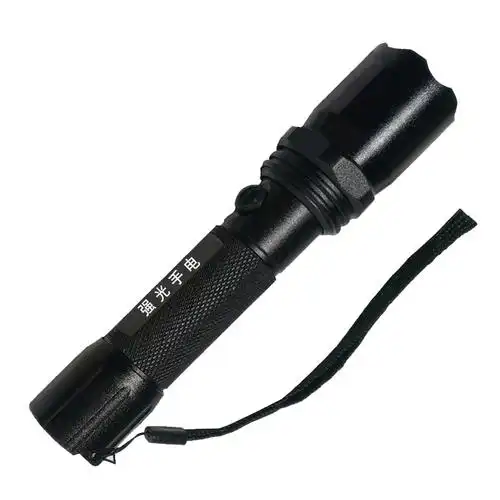 多功能强光手电筒套装夜间执勤巡逻充电手电户外手电筒