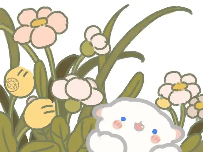 萌系手绘插画图片桌面壁纸-卡通动漫-壁纸下载-美桌网