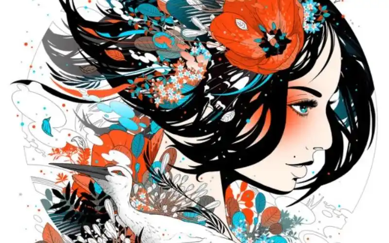 miruma为dj okawari创作的绝美专辑封面